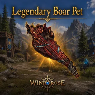 Legendary Boar Pet | Boar Whistle | Windrose