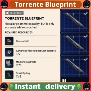 Torrente Blueprint - ARC Raiders