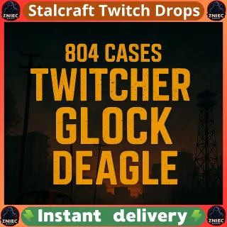 804 Cases | Knife Twitcher | Glock | DEAGLE | SCAR-L | Stalcraft Twitch Drops