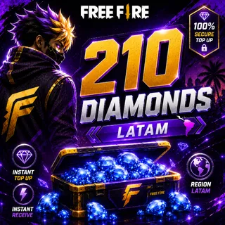 210 Diamonds | Free Fire (LATAM)