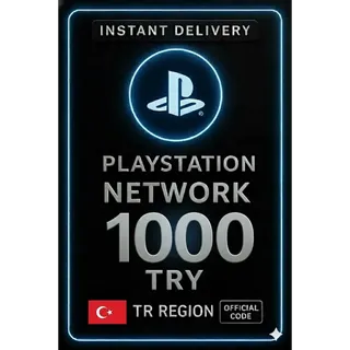 1000 TRY PlayStation Store
