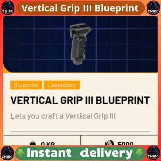 Vertical Grip 3 Blueprint | ARC Raiders