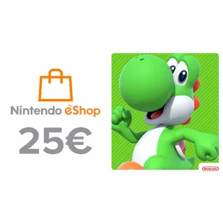 25 EUR Nintendo eShop