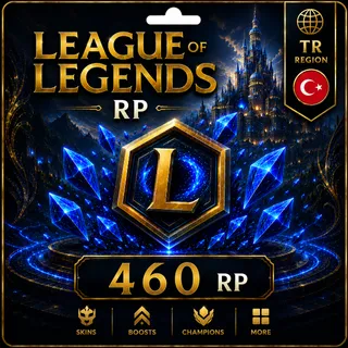 League of Legends 460 RP