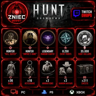 Kill Buyer + Umpire's Bane + Legendary Random Hunter + 211 Crates | Twitch Drops Hunt: Showdown