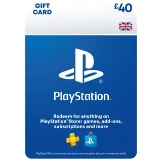 40 GBP PlayStation Store