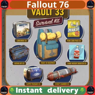 Vault 33 Survival Pack | Fallout 76