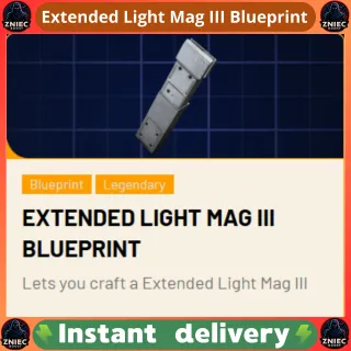 Extended Light Mag 3 Blueprint | ARC Raiders
