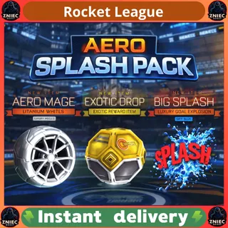 Aero Splash | Big Splash Goal Explosion | Aero Mage Wheels | Exotic Drop | Rocket League