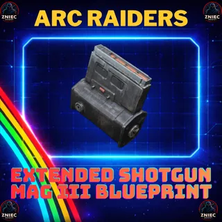 Extended Shotgun Mag III Blueprint