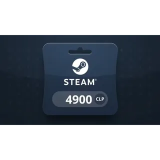 4900 CLP Steam Wallet