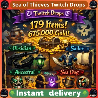 Sea of Thieves Twitch Drops