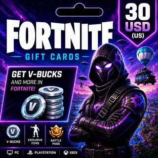 Fortnite Gift Cards 30 USD