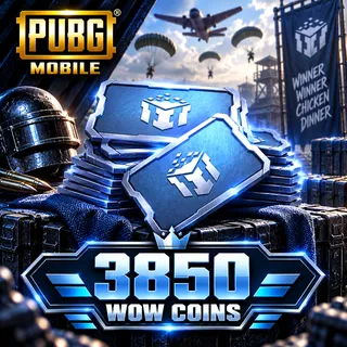 PUBG Mobile 3850 WOW Coins