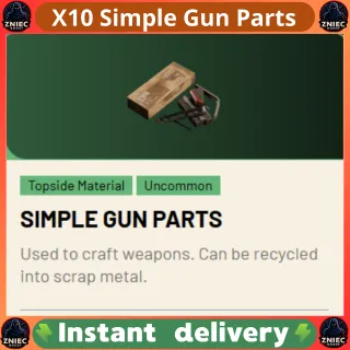 X10 Simple Gun Parts | ARC Raiders