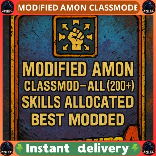 MODIFIED AMON CLASSMODE - ALL (200+) SKILLS ALLOCATED - BEST MODDDED | Borderlands 4