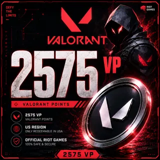 Valorant 2575 VP