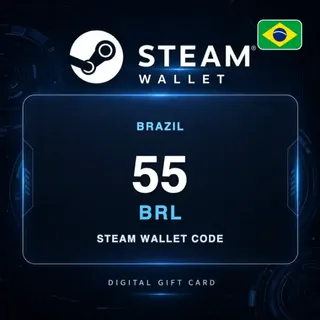 55 BRL Steam Wallet