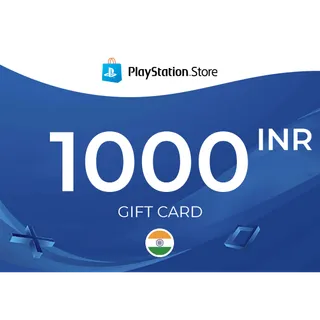 1000 INR PlayStation Store