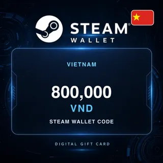 800000 VND Steam Wallet