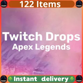 122 Item | Skins | Weapon | Charms | Banner | Drop |  Apex Legends Twitch Drops