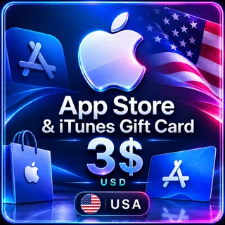 App Store & iTunes Gift Card $3 USD | USA