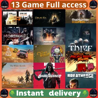 [ Epic Games 13 Game ] Dying Light Enhanced Edition + Call of the Wild + The Elder Scrolls Online + The Outer Worlds