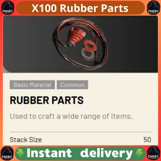 X100 Rubber Parts | ARC Raiders