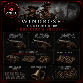 Ship Upgrade Kit + lvl 15 | Windrose
