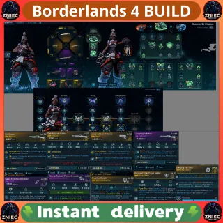 Infini-Crit Harlowe Build! Green Tree Harlowe | Borderlands 4
