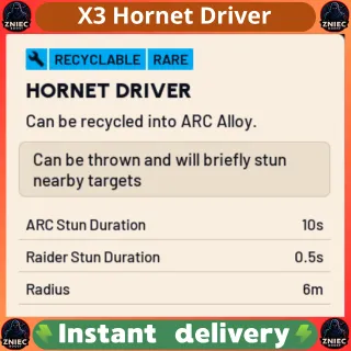 X3 Hornet Driver - ARC Raiders