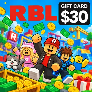 $30.00 RBL Gift Card