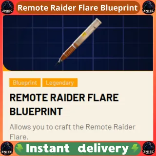 Remote Raider Flare Blueprint
