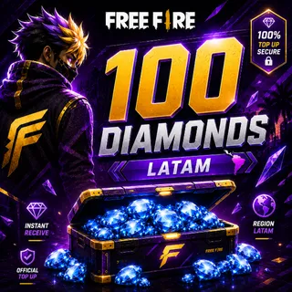 100 Diamonds | Free Fire (LATAM)