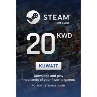 20 KWD Steam Wallet