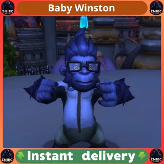 Baby Winston - Pet World Of Warcraft ( Overwatch: Origins Edition ) 