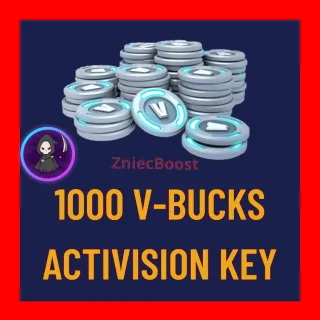 𓆩🖤𓆪 Fortnite V-Bucks 1000 - Epic Activision Key (Global) 𓆩🖤𓆪