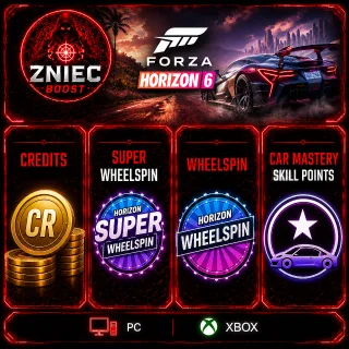 Forza Horizon 6 | CREDITS | WHEELSPINS | CAR MASTERY | PC - XBOX