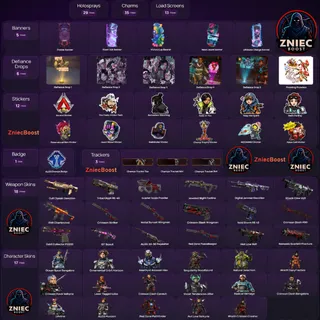 139 Items | Character Skins | Weapon Skin | Holospray | Apex Legends Twitch Drops