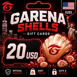 Garena Shells 20 USD (US)