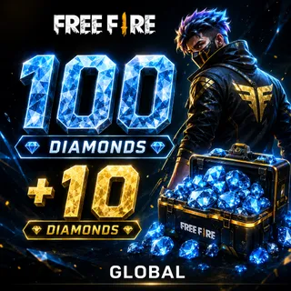 Free Fire 100 + 10 Diamonds