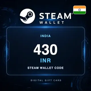 430 INR Steam Wallet