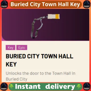 Buried City Town Hall Key | ARC Raiders