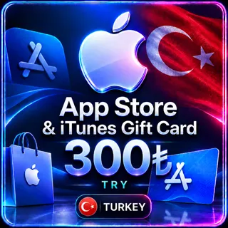 App Store & iTunes Gift Card ₺300 TRY | TURKEY