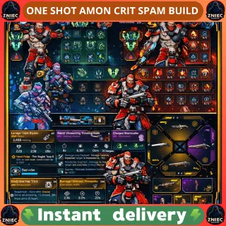 ONE SHOT AMON CRIT SPAM BUILD - (UHV5 FARM) - INGAME | Borderlands 4 [PC/PS/XBOX]