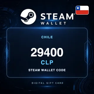 29400 CLP Steam Wallet
