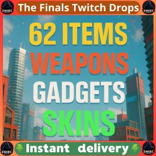 62 Items | Weapons | Gadgets | Skins | Charms | The Finals Twitch Drops