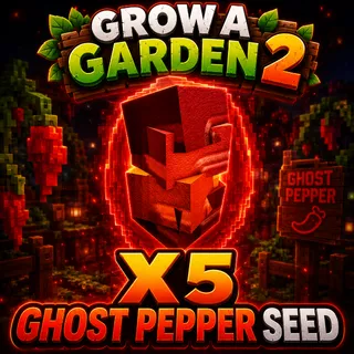 5 Ghost Pepper Seed