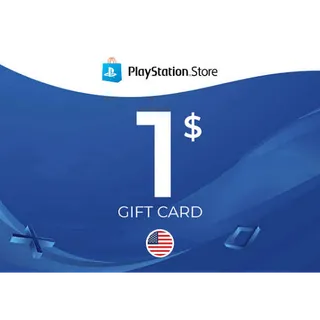 1 USD PlayStation Store