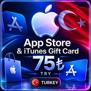 App Store & iTunes Gift Card ₺75 TRY | TURKEY